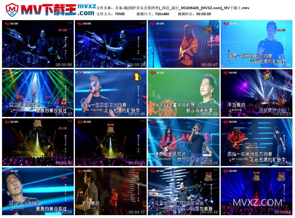 齐秦-狼(围炉音乐会第四季)_国语_流行_MD206426